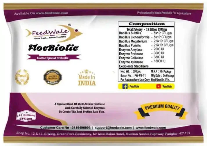 Biofloc probiotic for fish farming