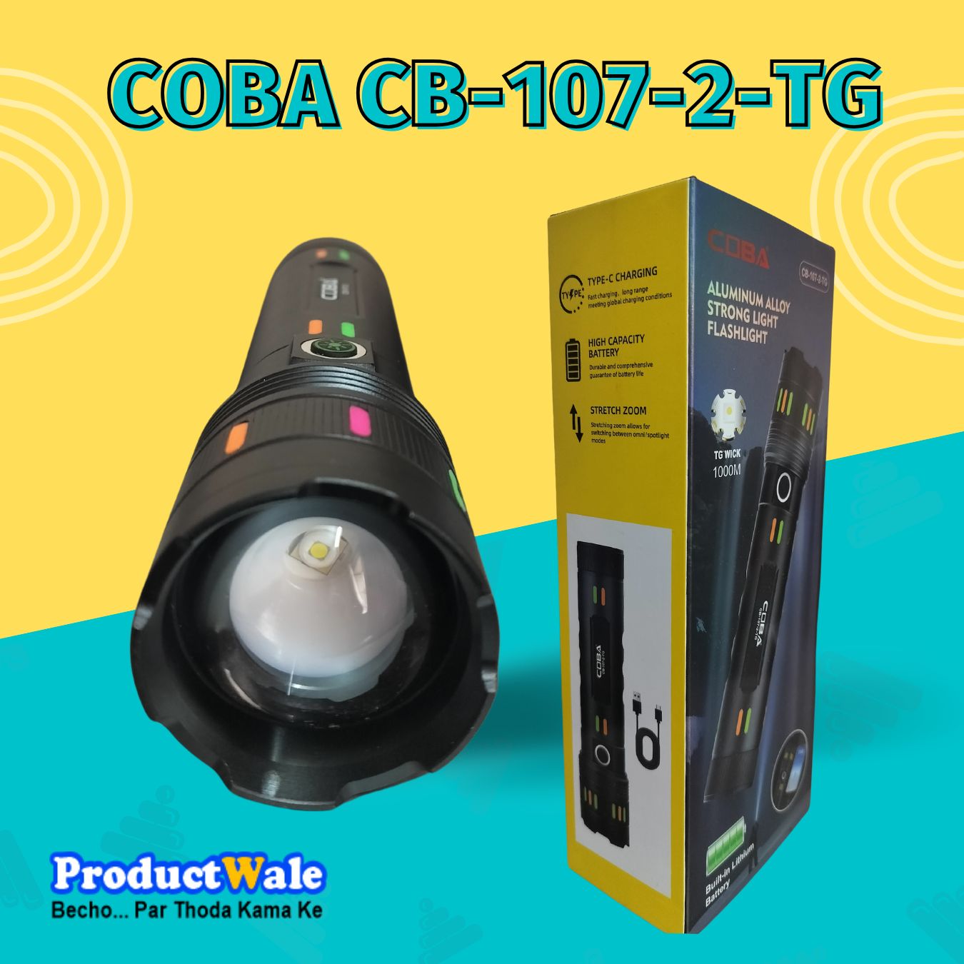 best rechargeable flashlight torch