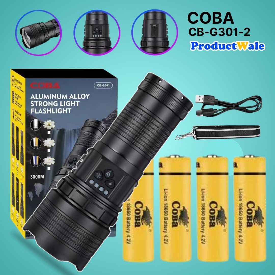 dual colour torch light