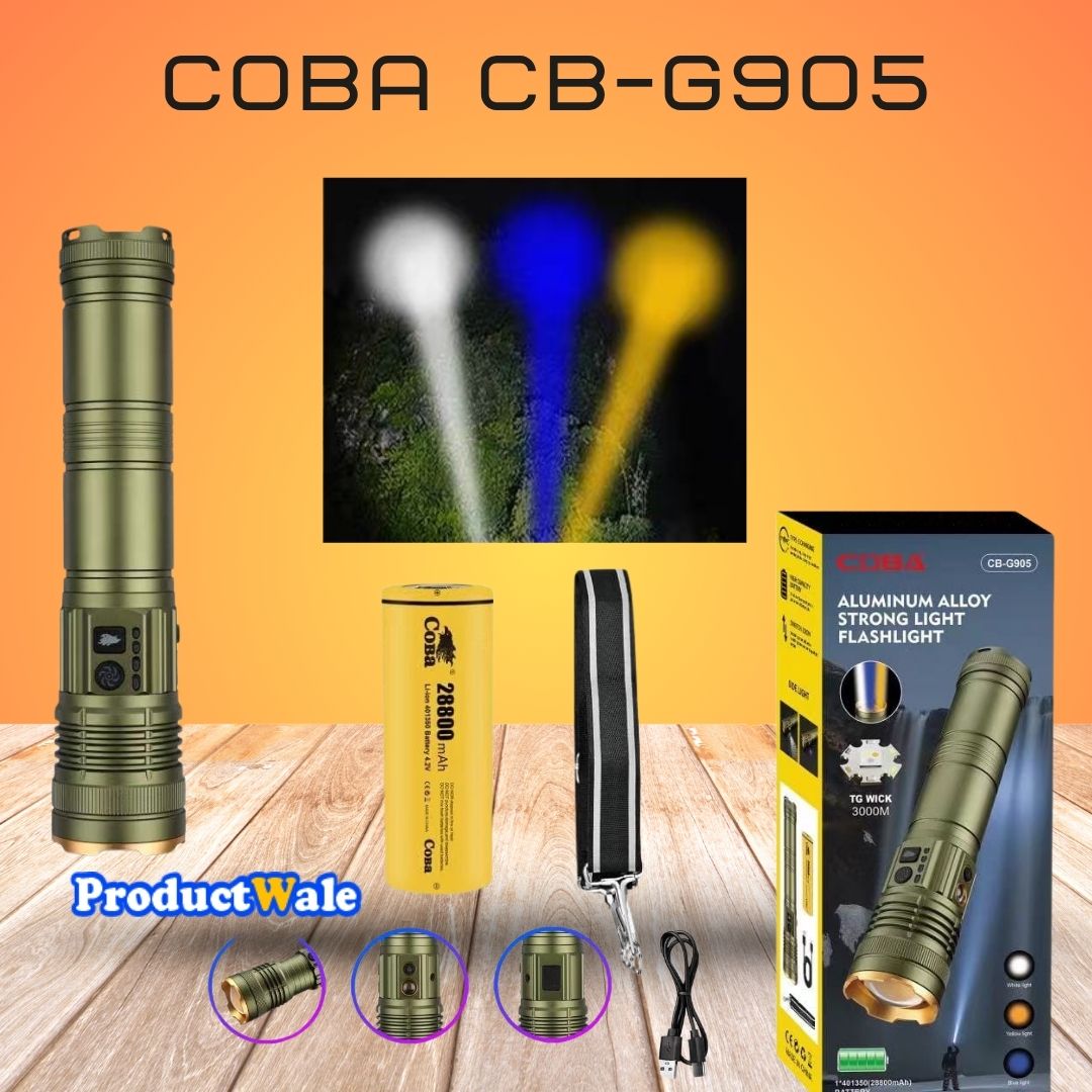 torch with different color lights