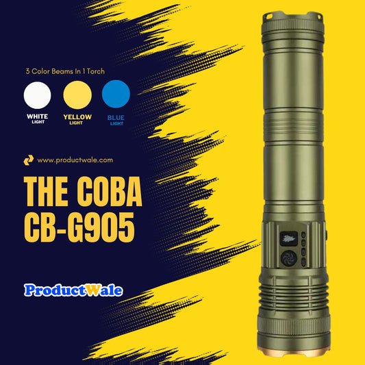 COBA CB-G905 tri colour torch