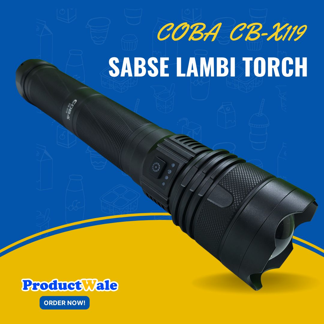 COBA CB-X119 longest flashlight torch