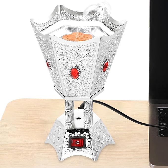 Electric bakhoor burner