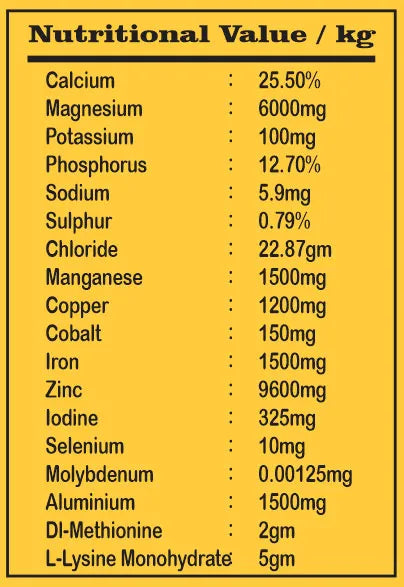 Ingredients For Fish Growth Booster