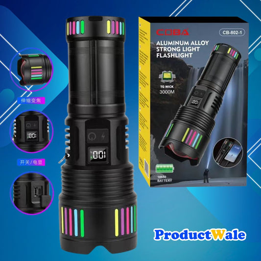 COBA CB-802-1 flashlight Most powerful torch price in india 