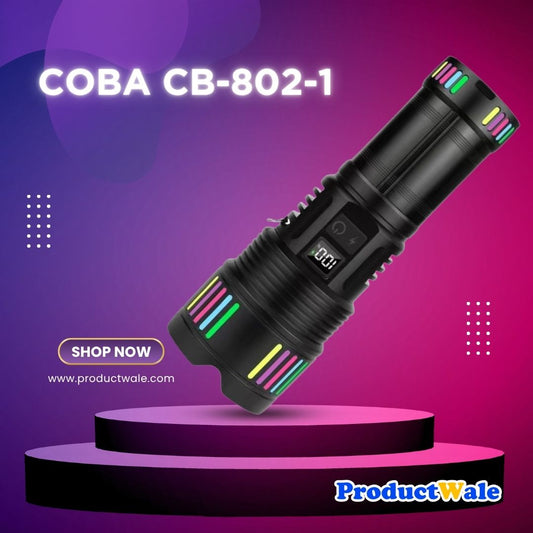 COBA CB-802-1 flashlight Most powerful torch price in india 
