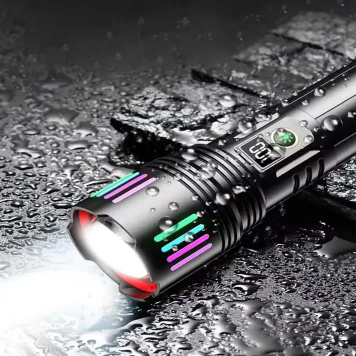 Powerful Flashlight Rechargeable Torch India COBA CB-CB-W517