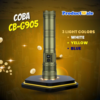 tri colour torch light