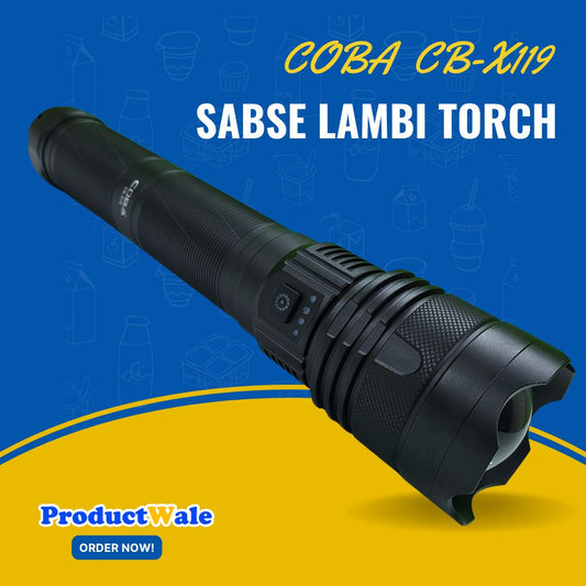 COBA CB-X119 longest flashlight torch