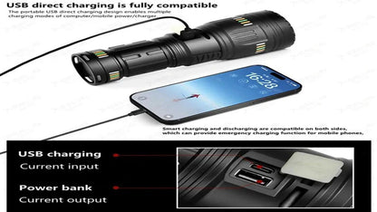 Flashlight With Power Bank