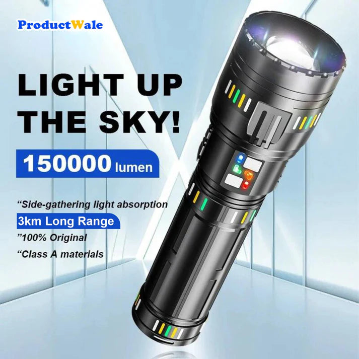 best rechargeable flashlight in india Best Flashlight Torch India COBA W518 3km Range Rechargeable