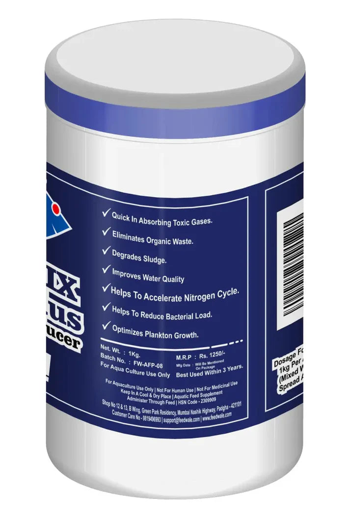 remove ammonia from fish pond