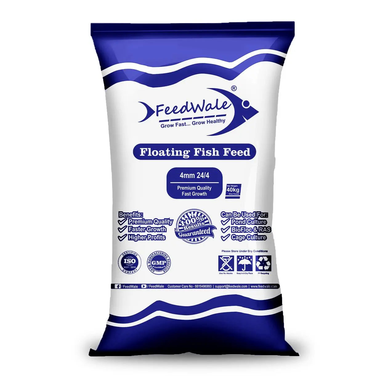 best fish feed 4mm 24-4 FeedWale