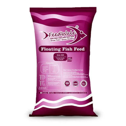 juvenile fish feed FeedWale 2mm 32-4 Floating Fish Feed