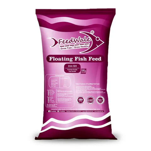 juvenile fish feed FeedWale 2mm 32-4 Floating Fish Feed